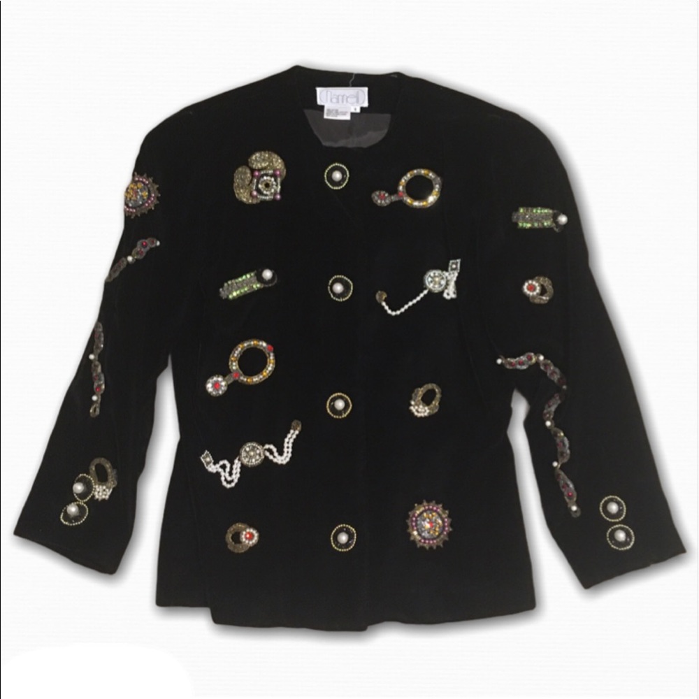 Vintage Nannell Button Up Sweater Size 8